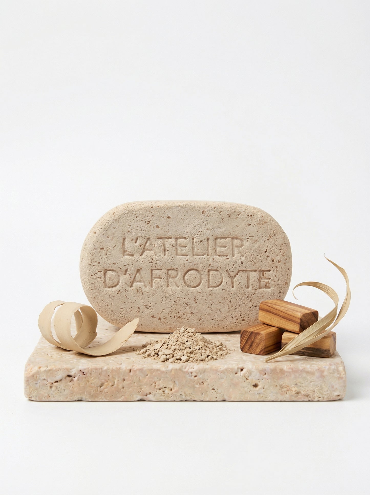 Exfoliating Clay Soap Dish