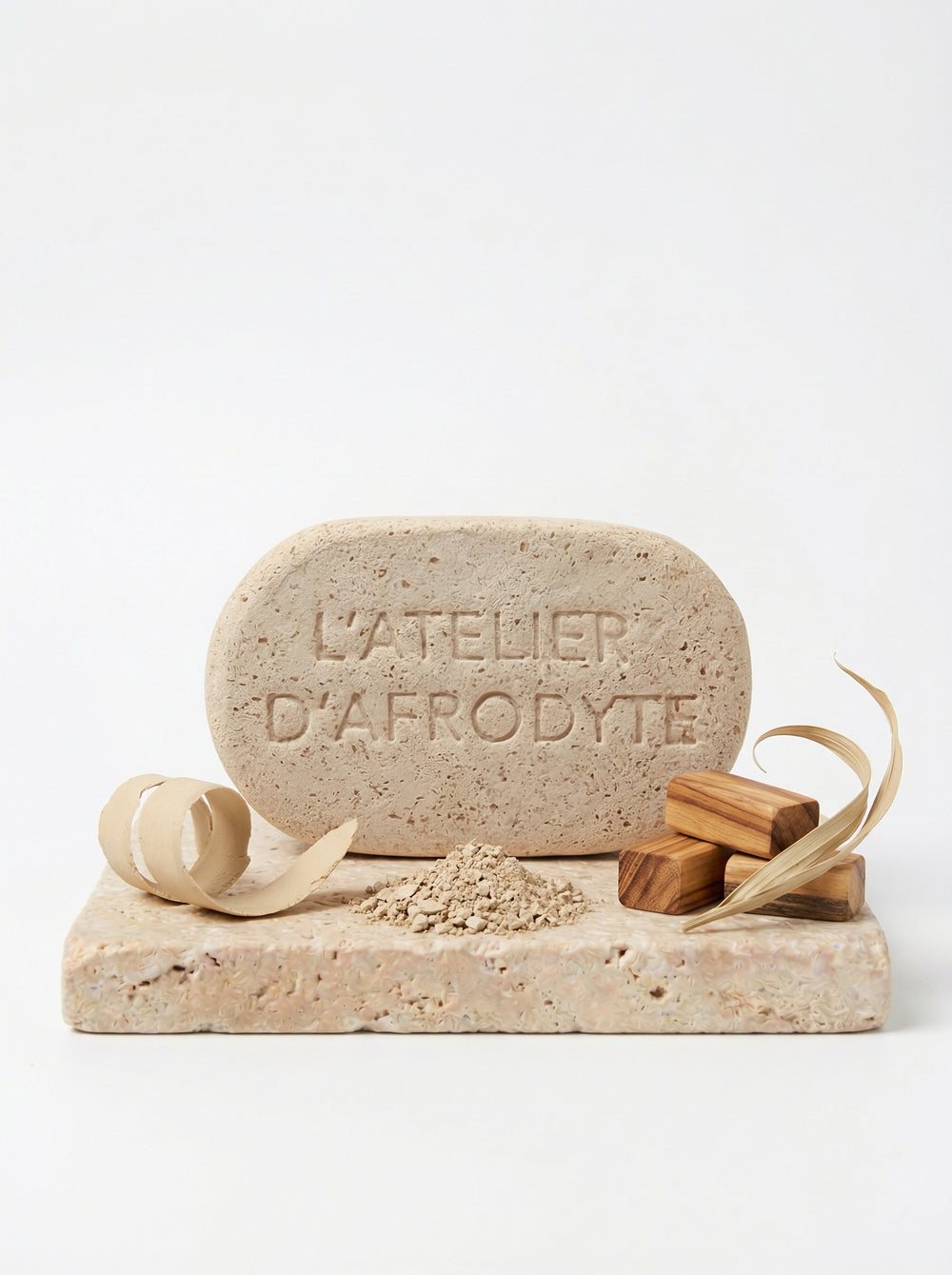 Exfoliating Clay Soap Dish