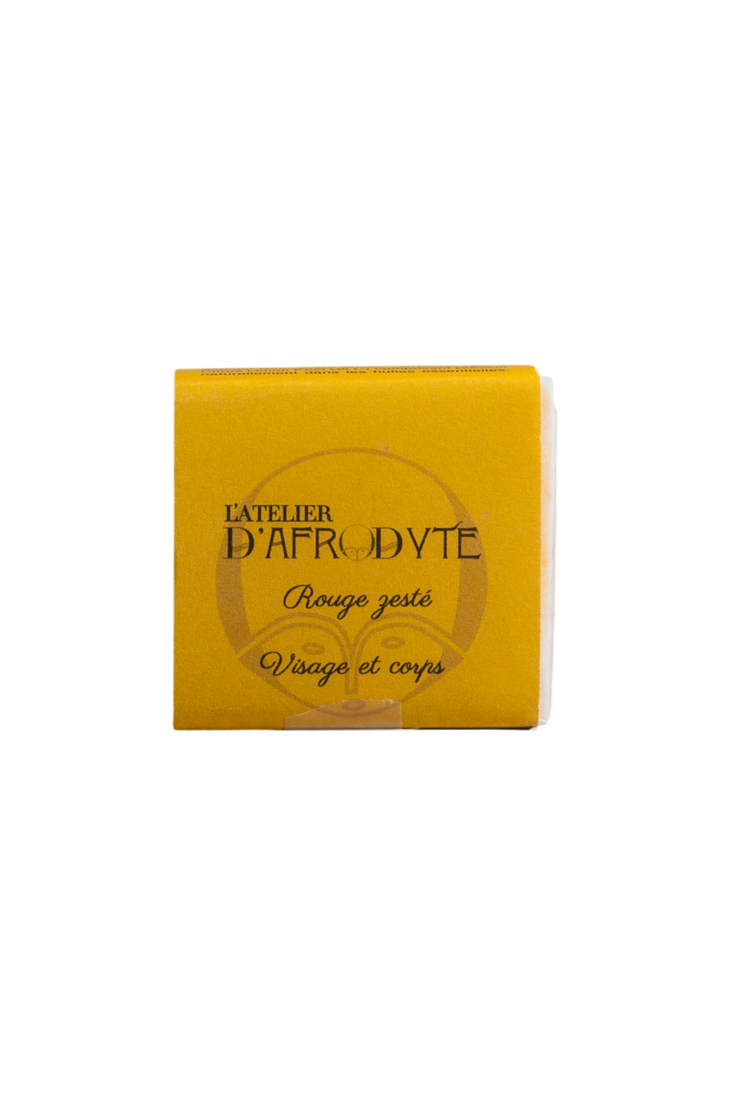 Rouge Zesté – Savon SAF 11% au Baobab | Énergie & Éclat Peaux Métisses à Noires